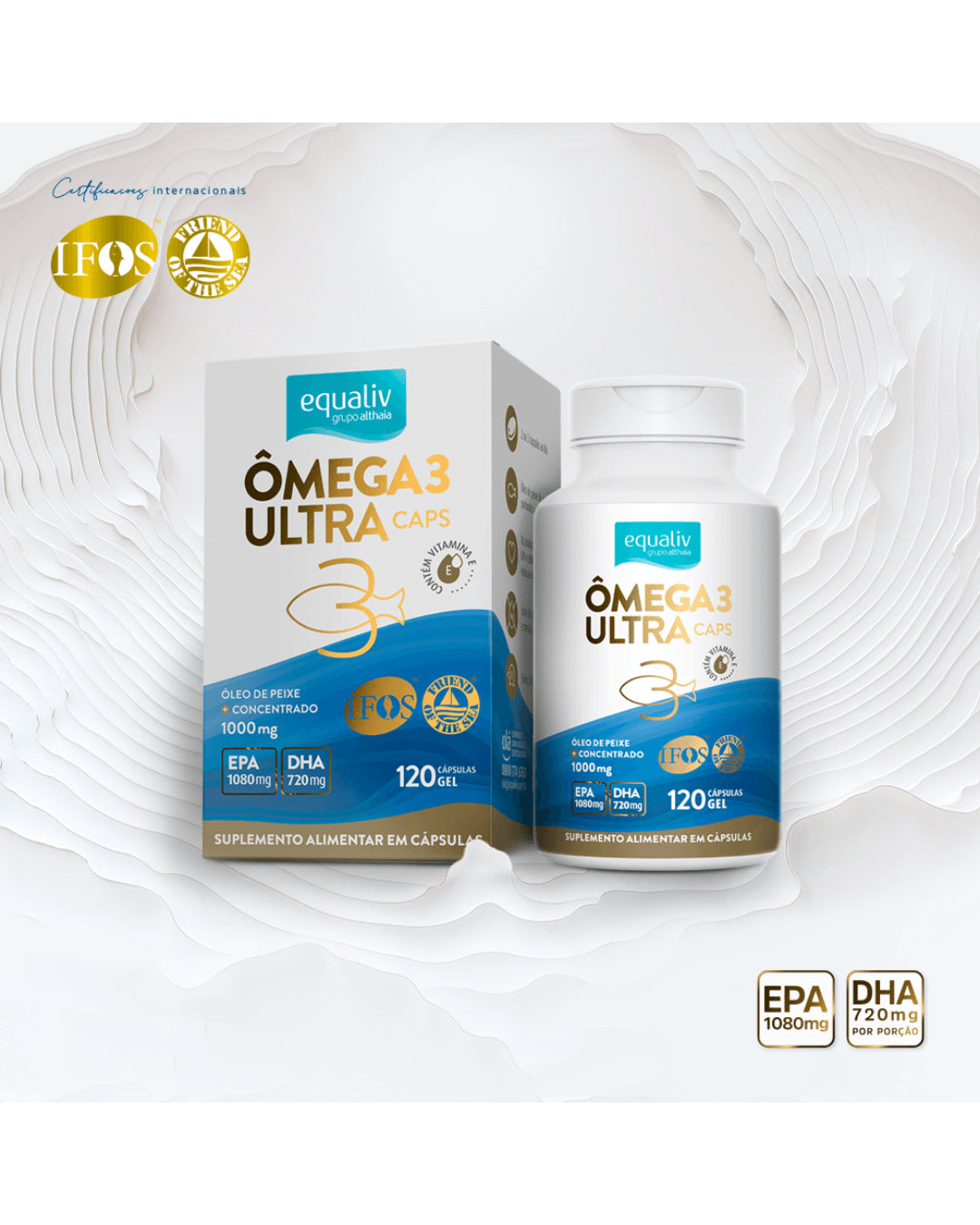 Ômega 3 Ultra 120 Caps - Equaliv