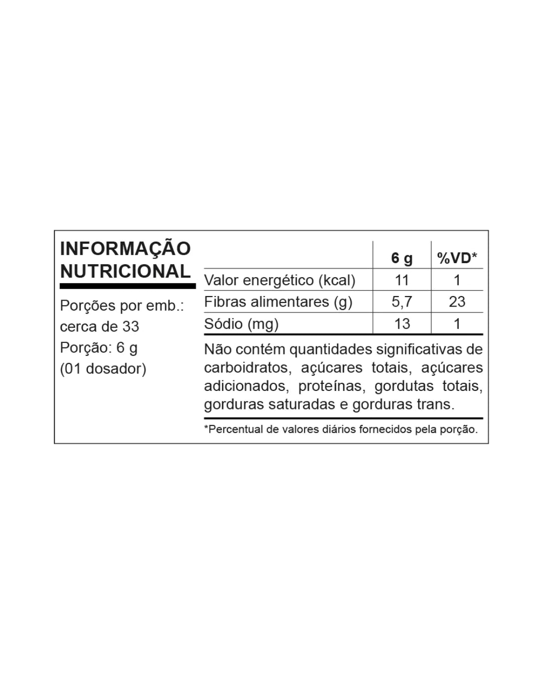 Fiber 3 200g - Nutrata