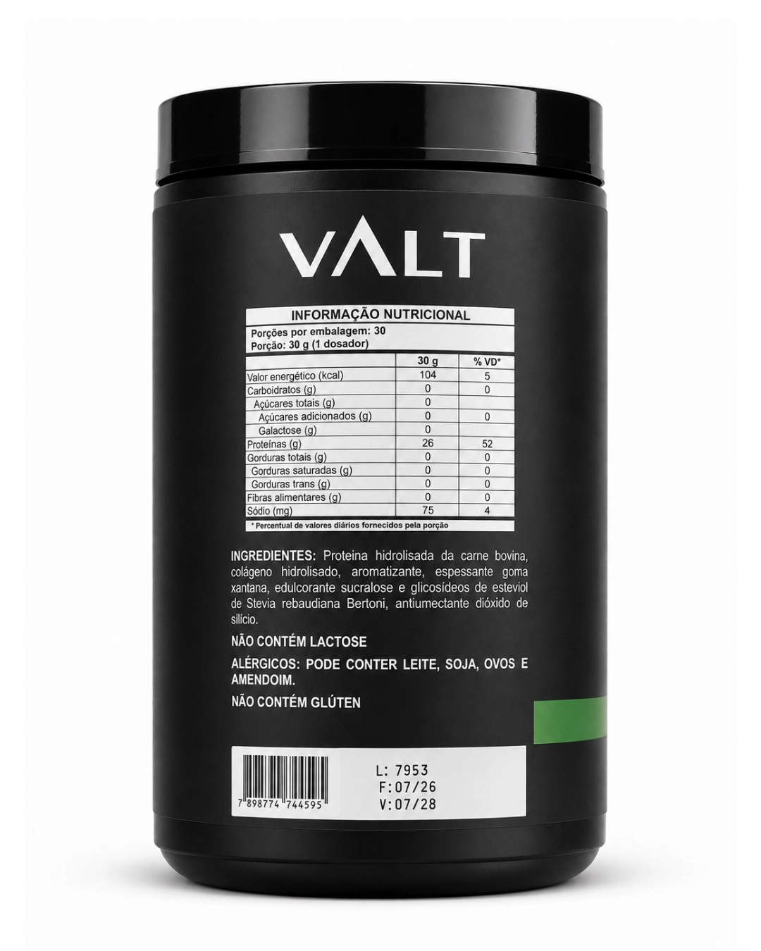Beef Protein Limão 900g - Valt