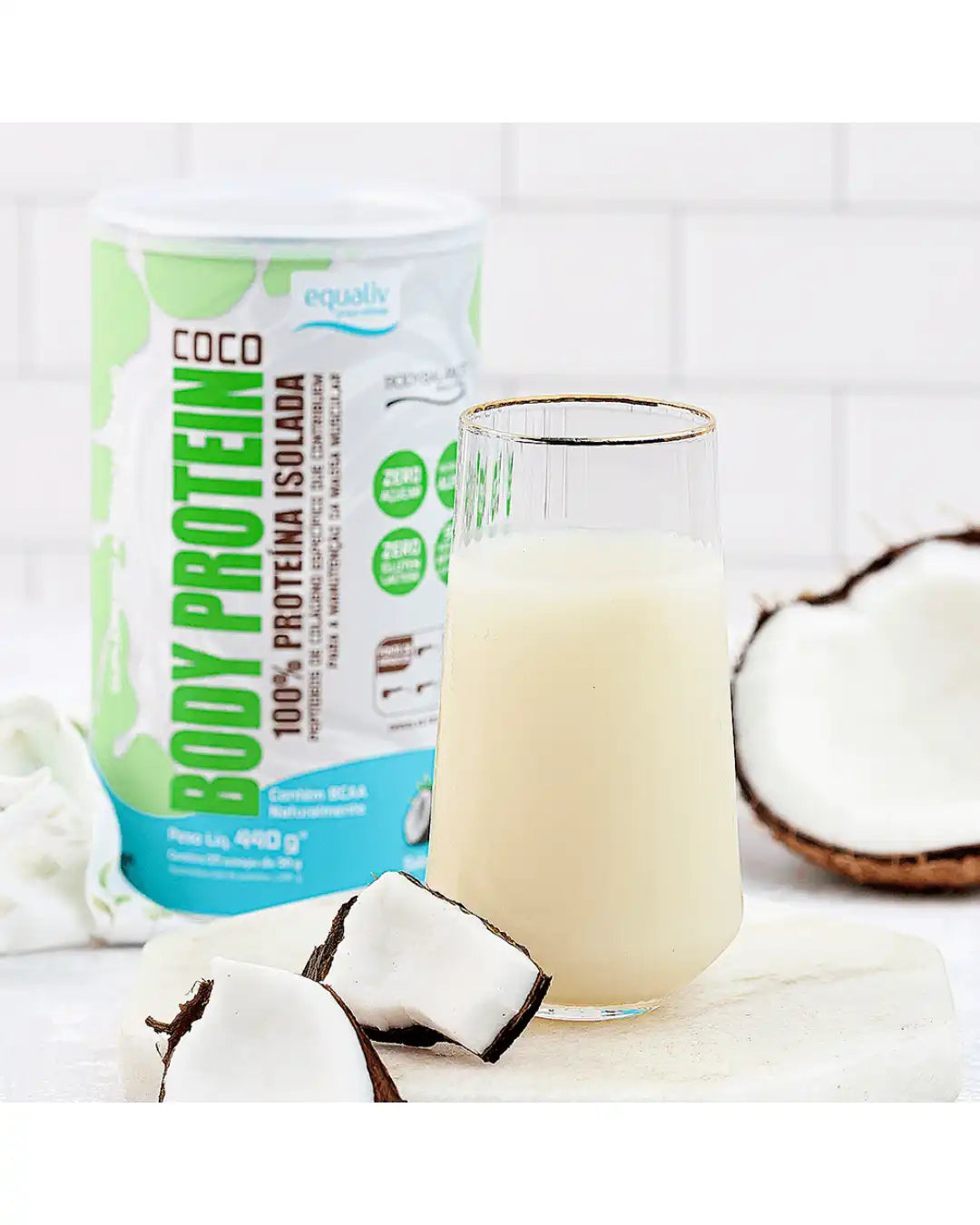 Body Protein 440g Sabor Coco - Equaliv