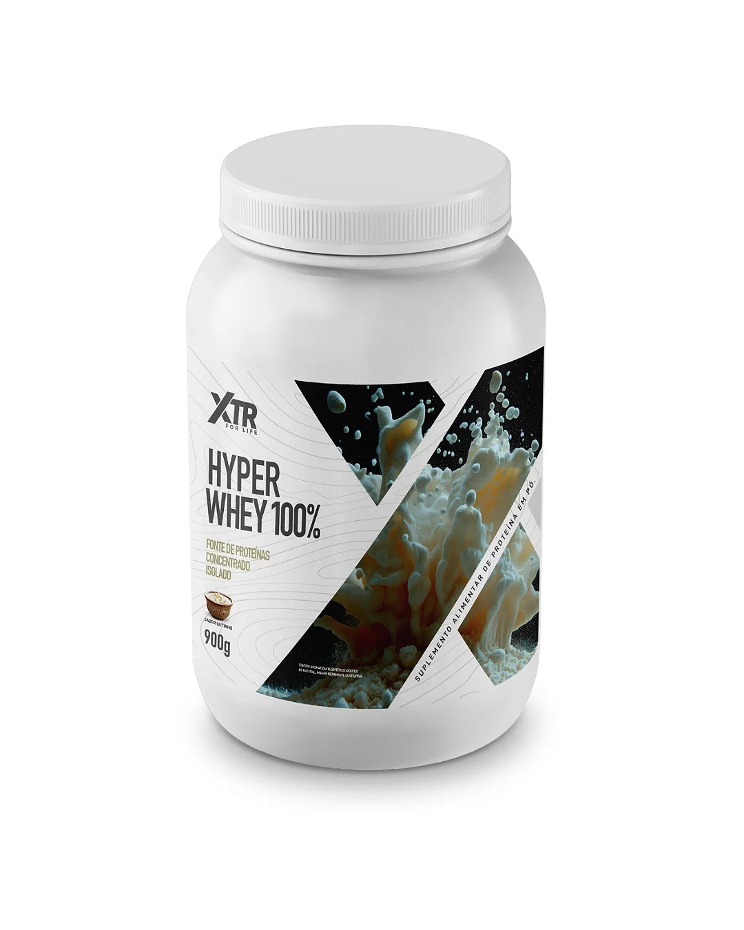 Hyper Whey  100% Sabor Natural 900g - XTR