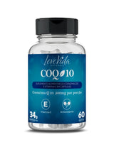 Coenzima Coq10 60 Caps - Leve Vida