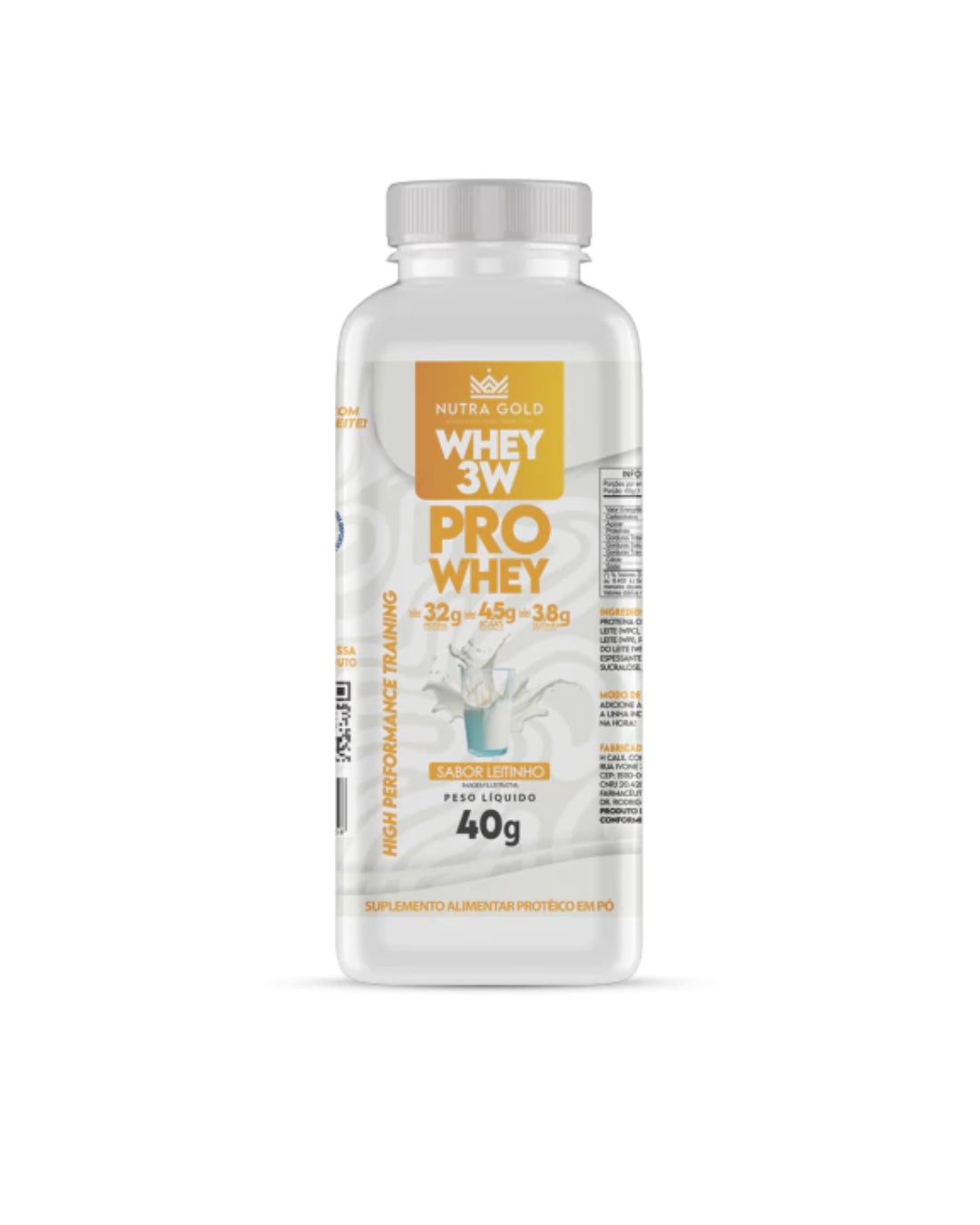 Whey Leitinho Dose 40g - Nutra Gold