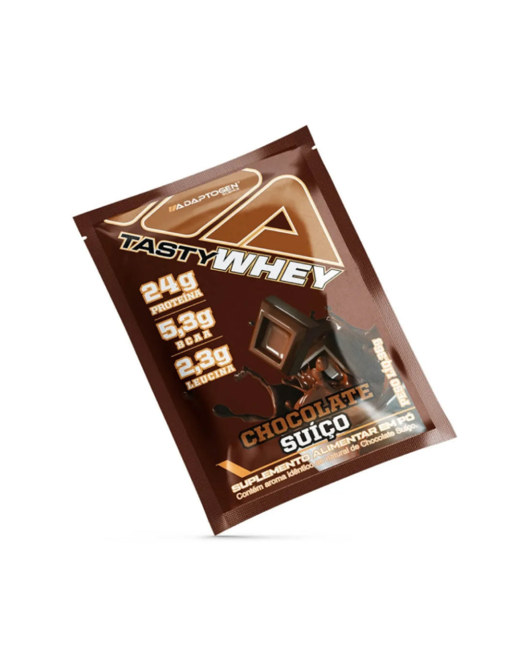Tasty Whey 3W Gourmet 36g Chocolate Suiço Sachê - Adaptogen