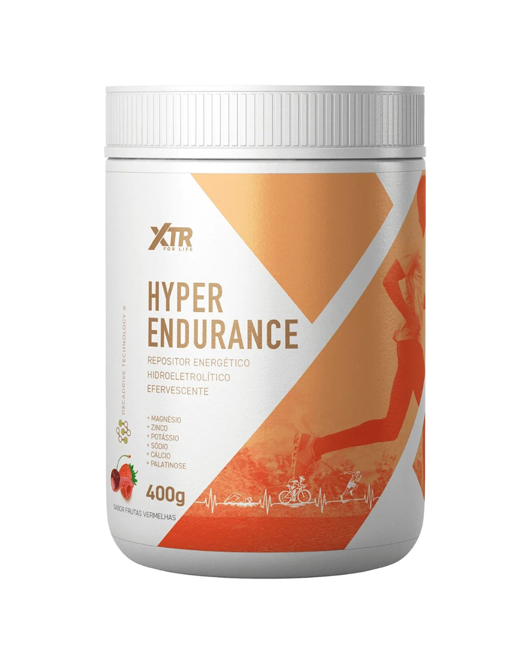 Hyper Endurence Sabor Frutas Vermelhas 400g - XTR