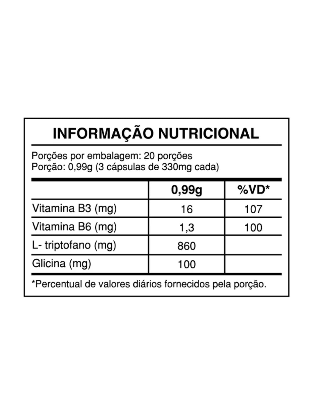 Healt Labs Triptofano 860MG 60 Capsulas