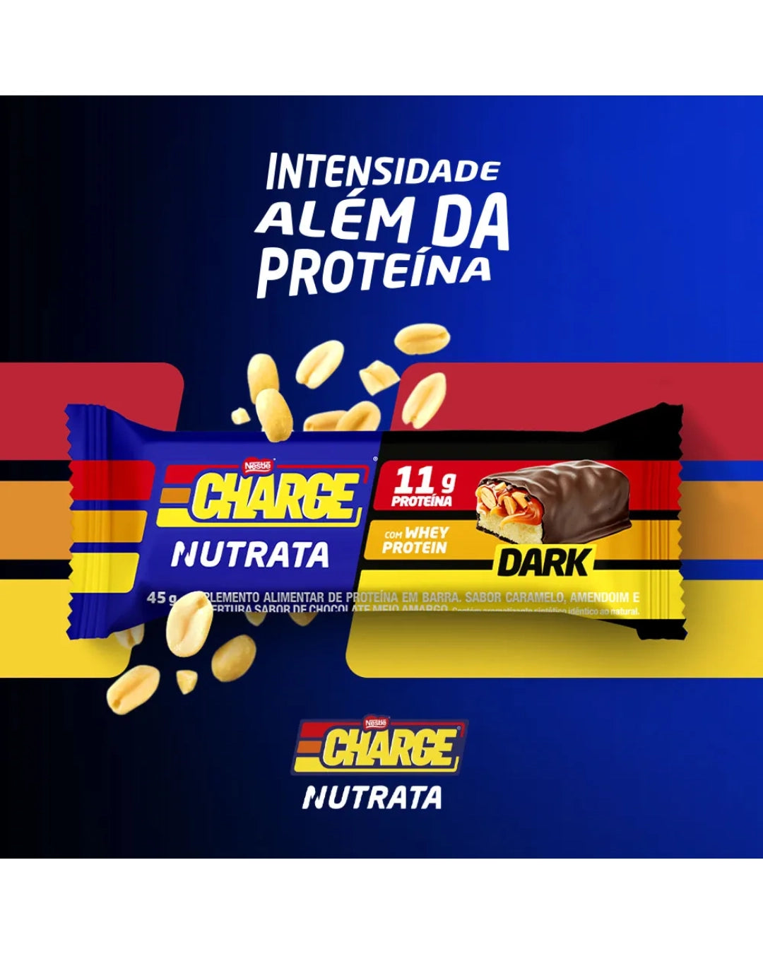 Barrinha Charge Dark 45g - Nutrata