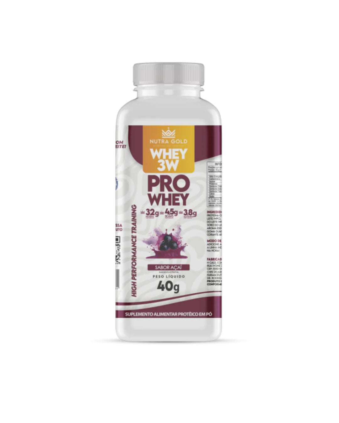 Whey Pro Açaí  Dose 40g - Nutra Gold