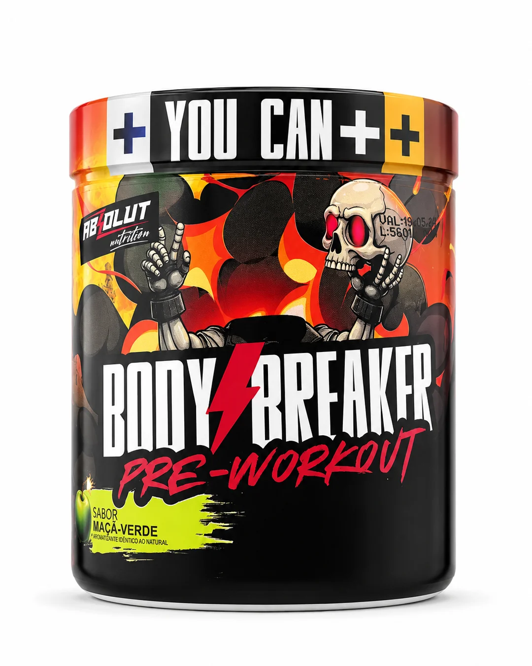 Body Breaker Maçã Verde 200g - Absolut