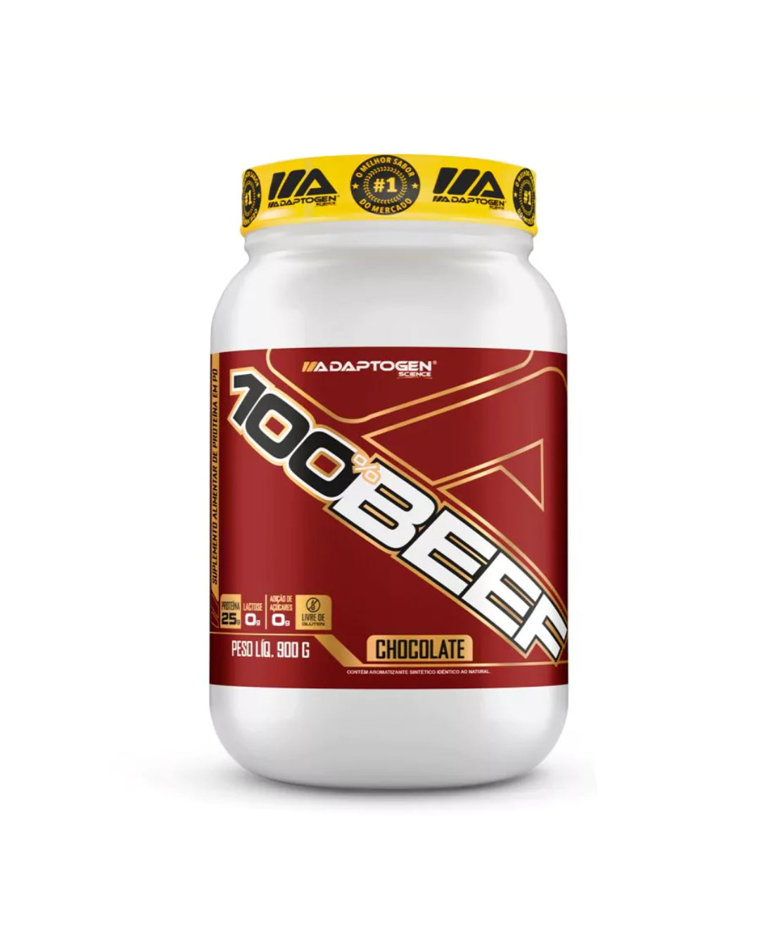 100% Beff Sabor chocolate  900g- Adaptogen