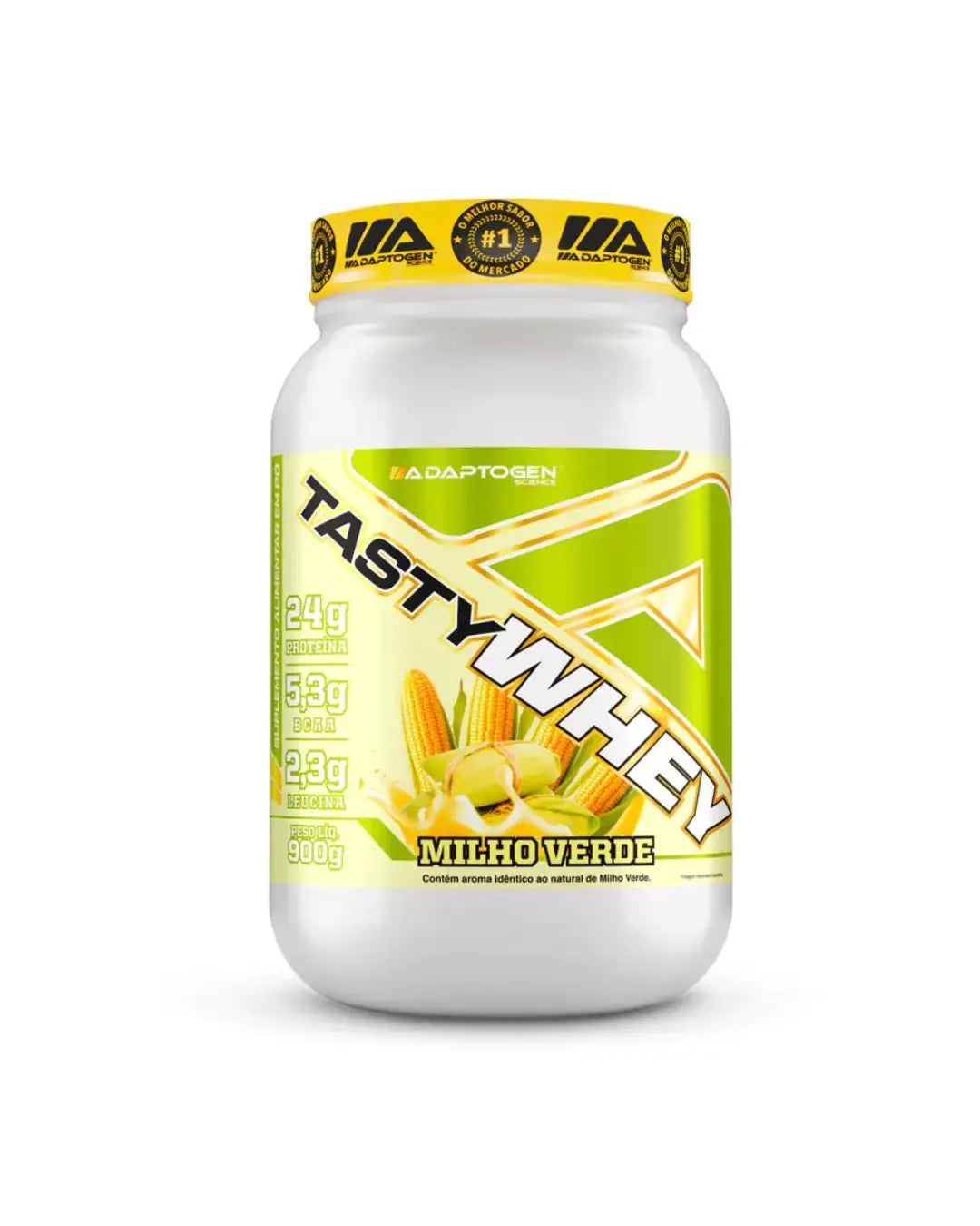 Tasty Whey 3W Gourmet Milho Verde 900g - Adaptogen