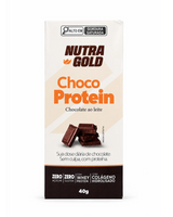 Choco Protein Chocolate Ao Leite 40g  - Nutra gold