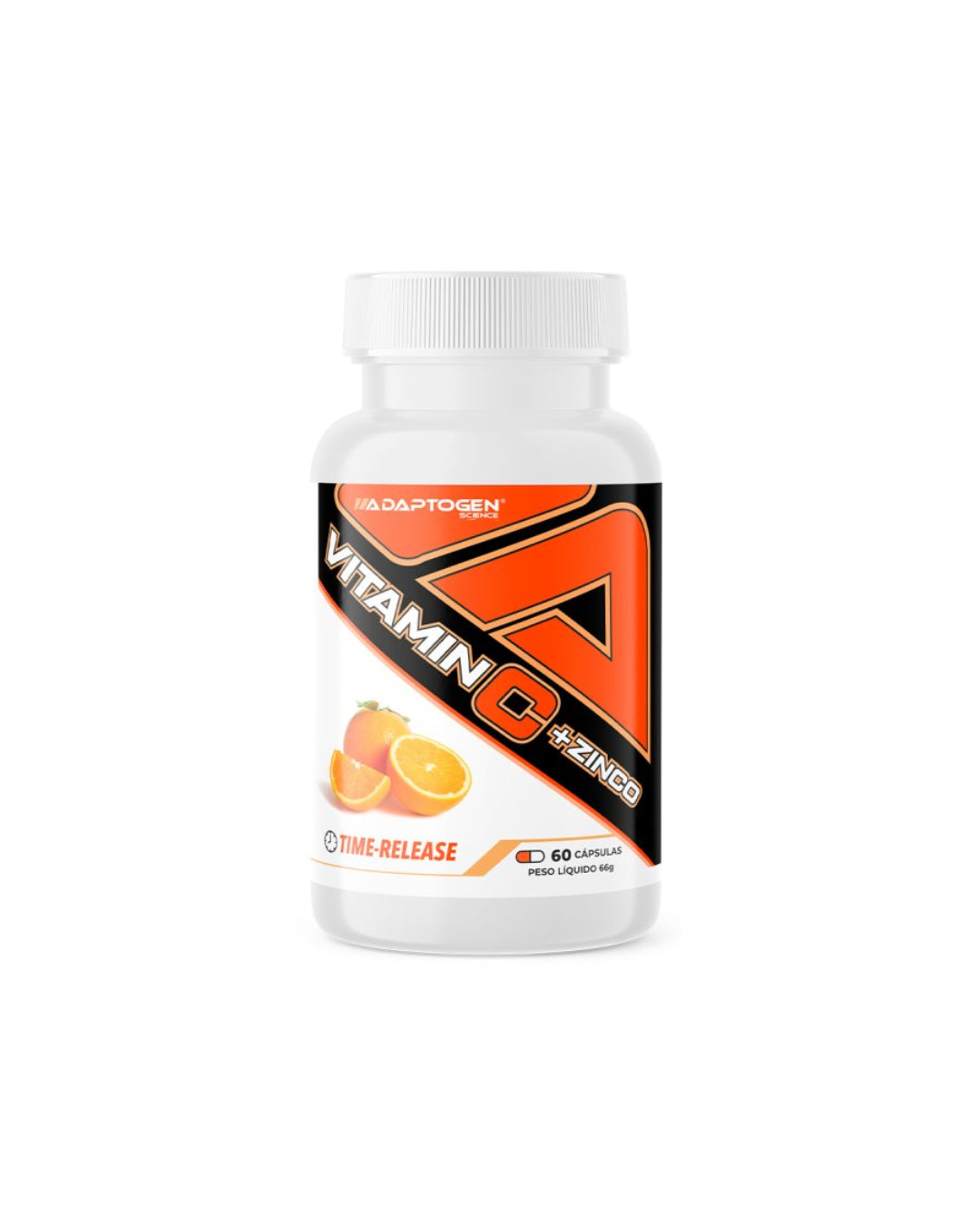 Vitamina C 1g + Zinco 29mg 60 Caps - Adaptogen