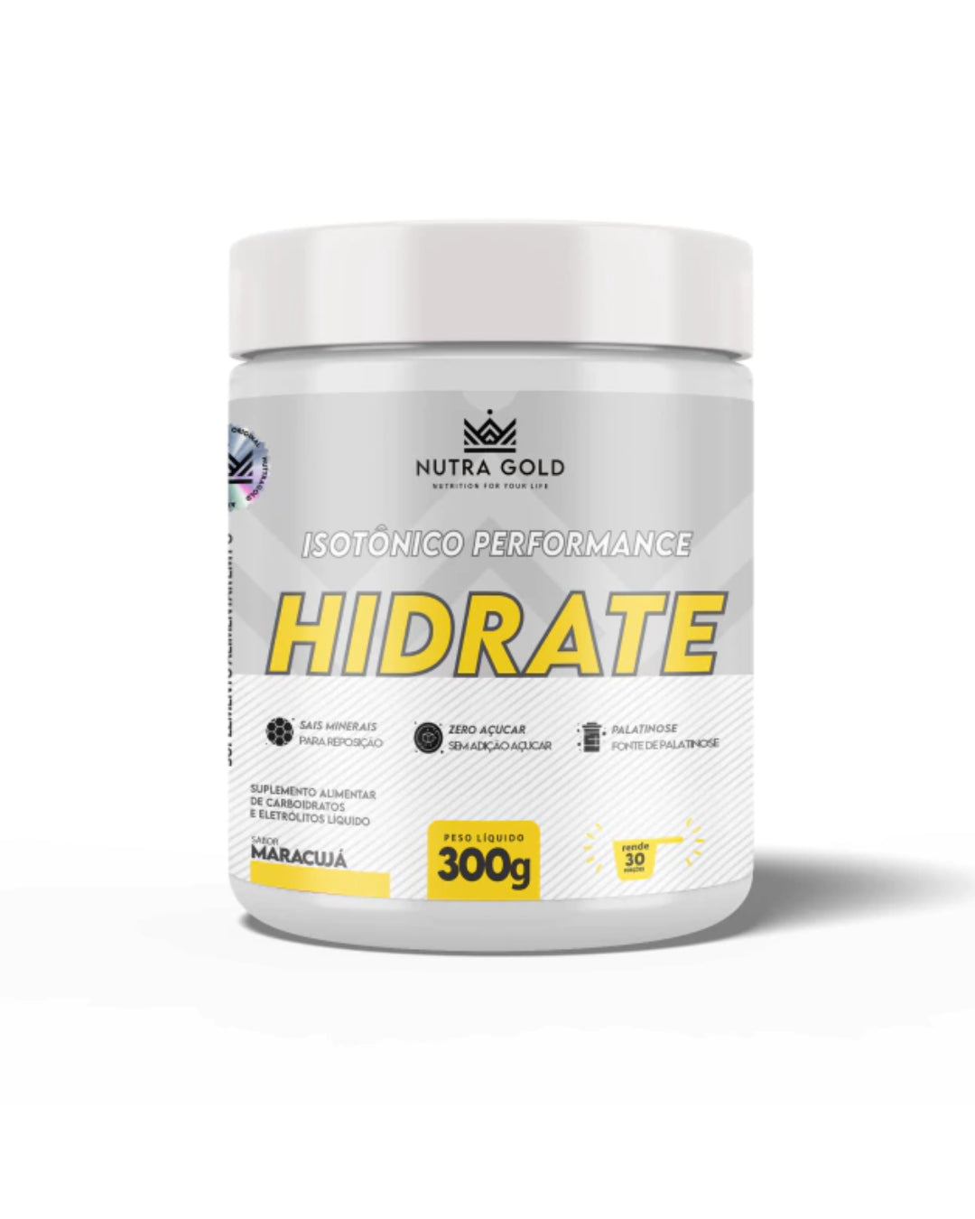 Hidrate em Pó Maracujá 300g  - Nutra Gold