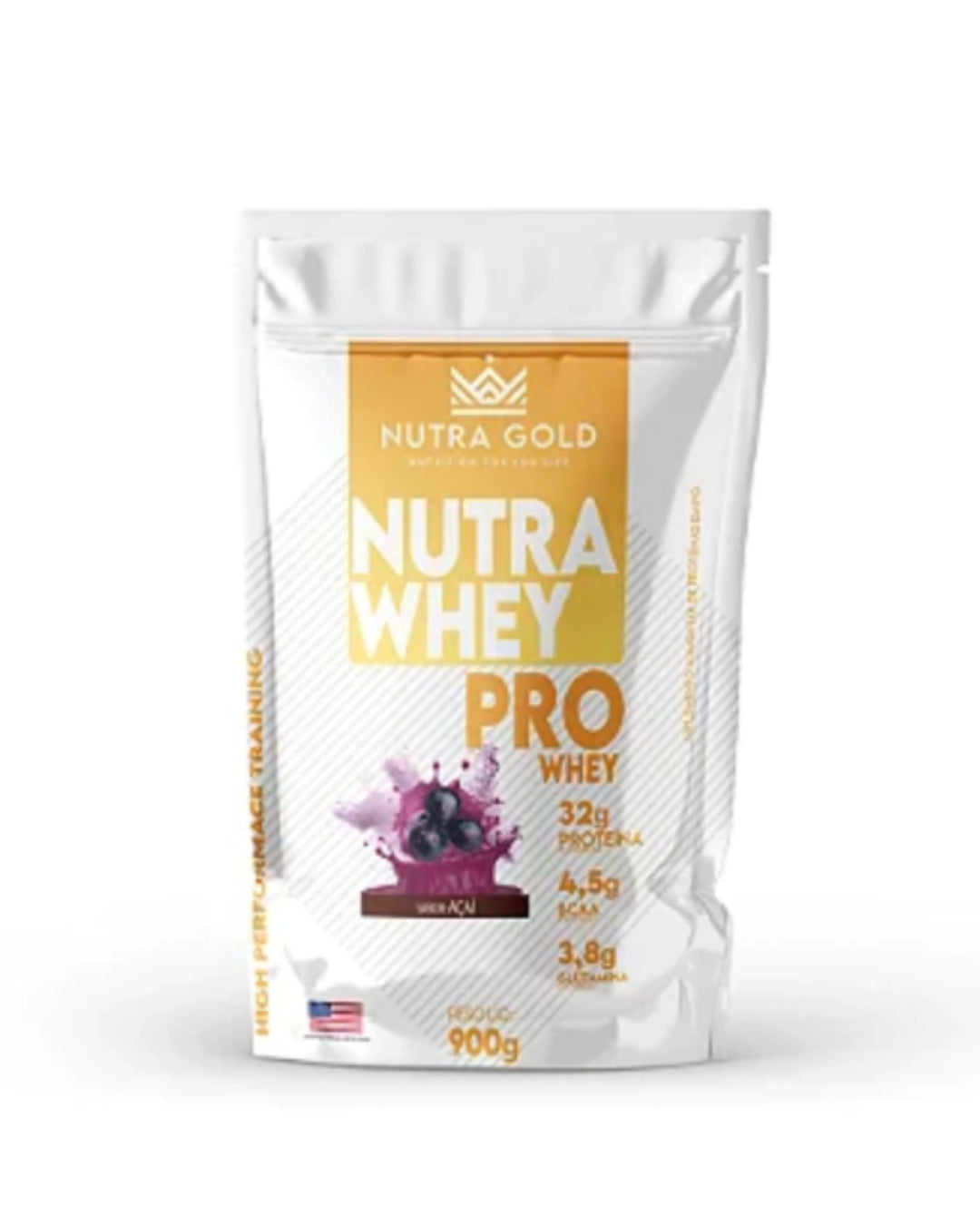Whey Pro Açaí Refil 900g - Nutra Gold