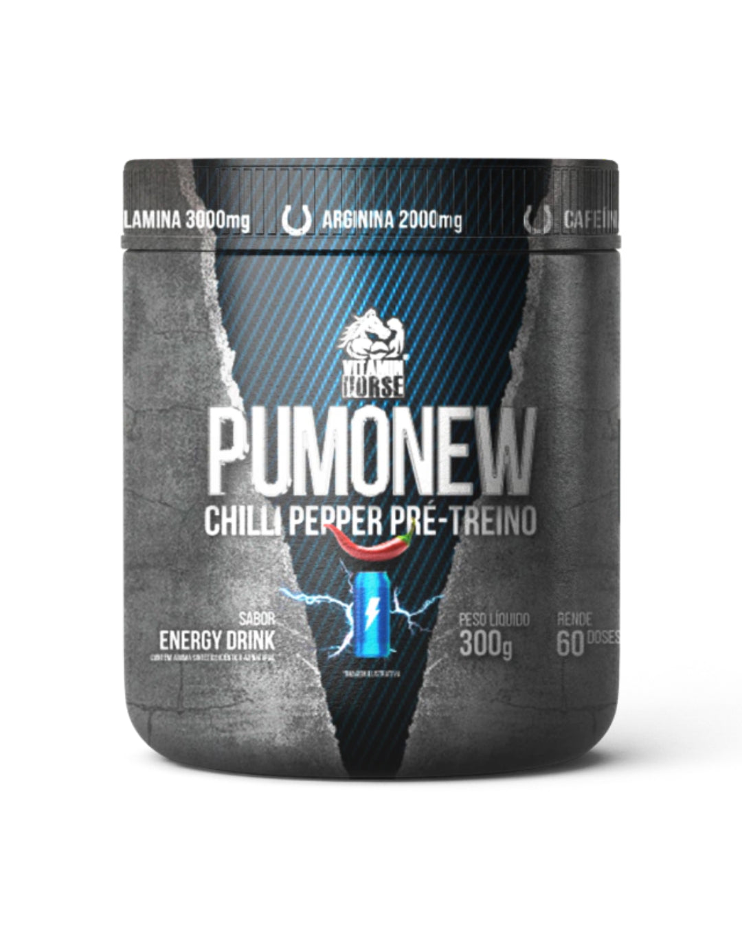 Pumonew Chilli Pepper Energy Drink 300g - Vitamin Horse