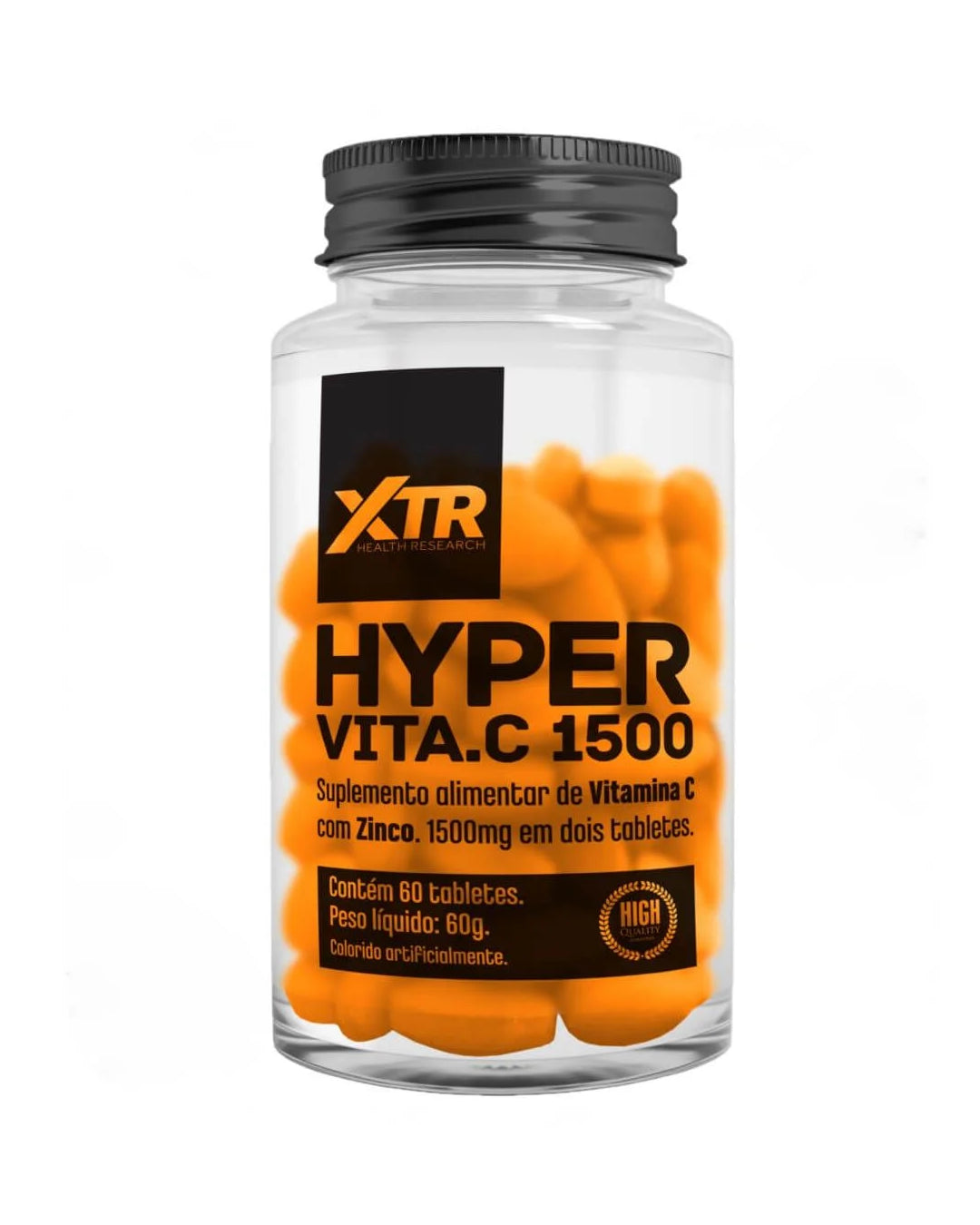 Hyper Vita C 1500mg com Zinco 10mg 60 caps - XTR