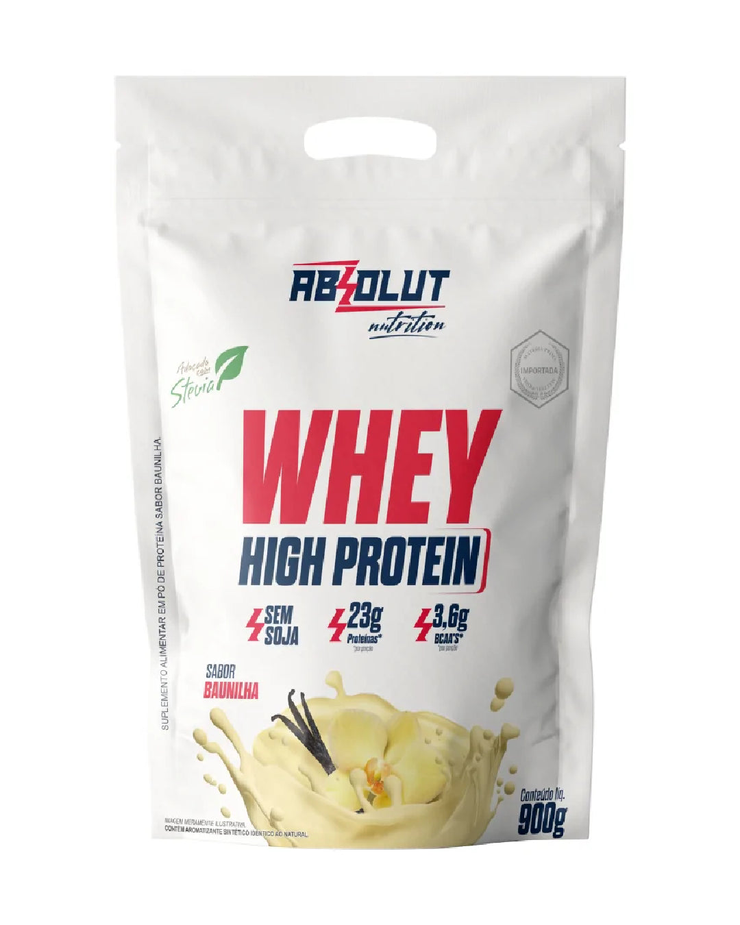 Whey High Protein 900g Baunilha - Absolut Nutrition