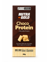 Choco Protein Chocolate branco 40g  - Nutra gold