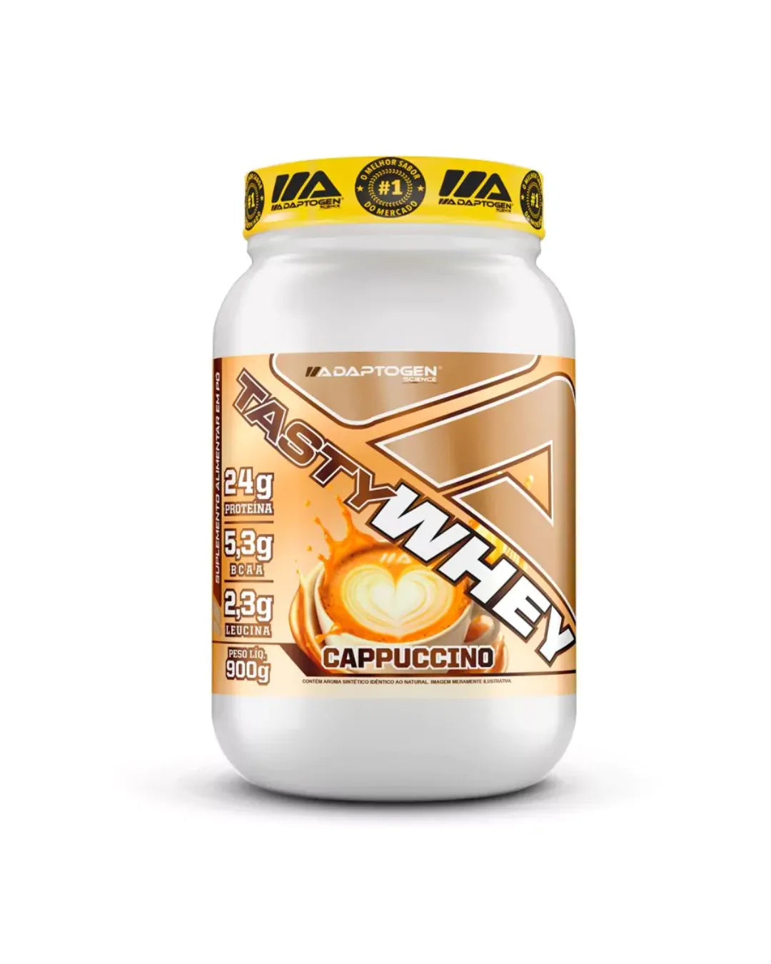 Tasty Whey 3w Gourmet Cappuccino 900g - Adaptogen