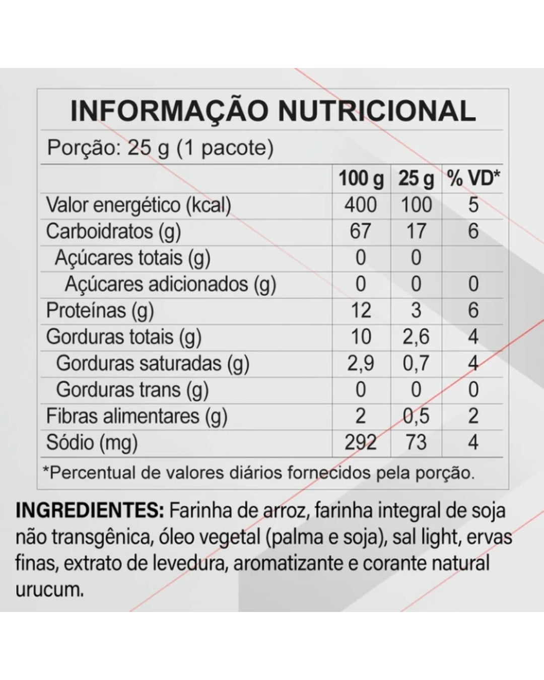 Snack Yamo Sabor Churrasco 25g - Topway