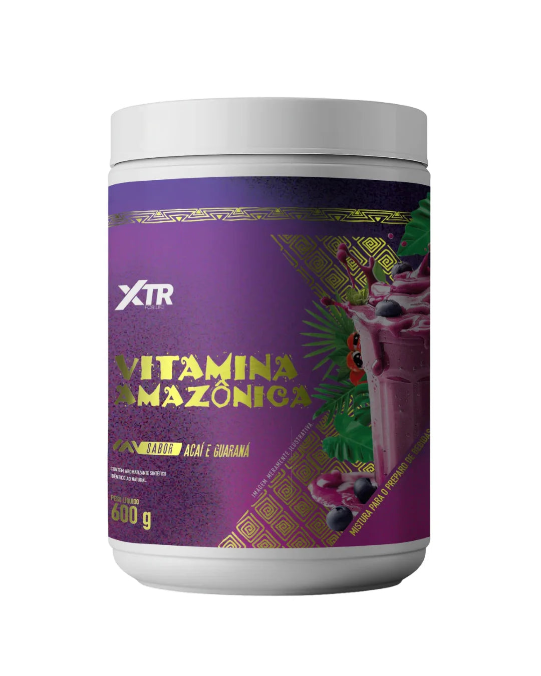 Vitamina Amazônica Sabor Açaí e Guaraná 600g - Xtr