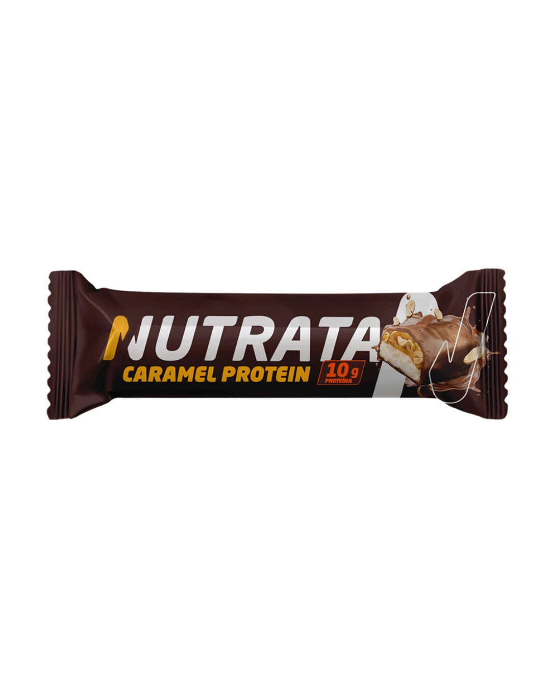 Barrinha Caramelo Protein 45g - Nutrata