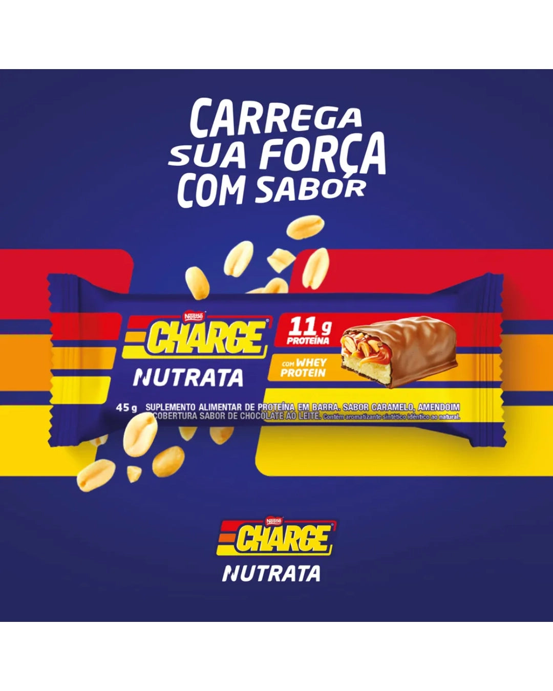 Barrinha Charge 45g - Nutrata