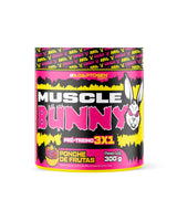 Muscle Bunny Pré Treino 300g Ponche de Frutas - Adaptogen