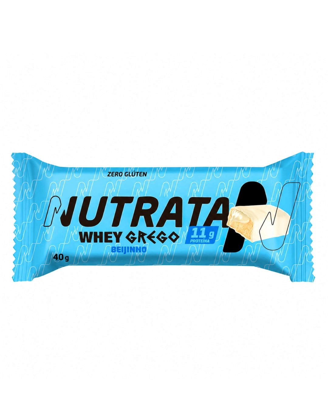 Barrinha Whey Grego Sabor Beijnho 40g - Nutrata