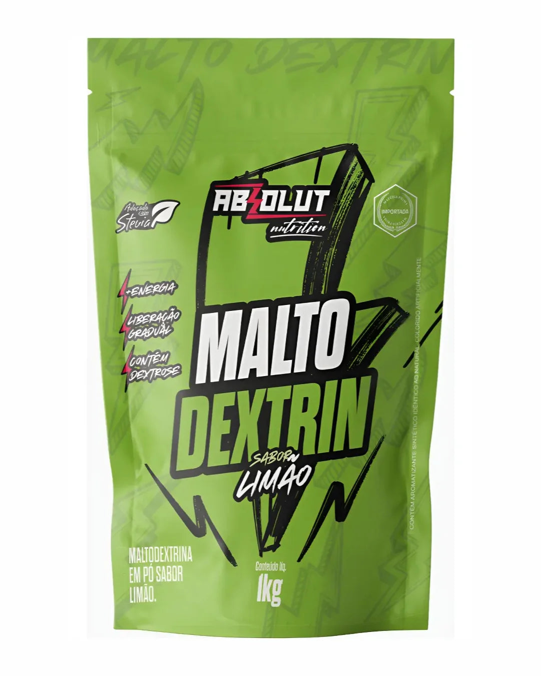 Malto Dextrin 1kg Sabor Limão - Absolut