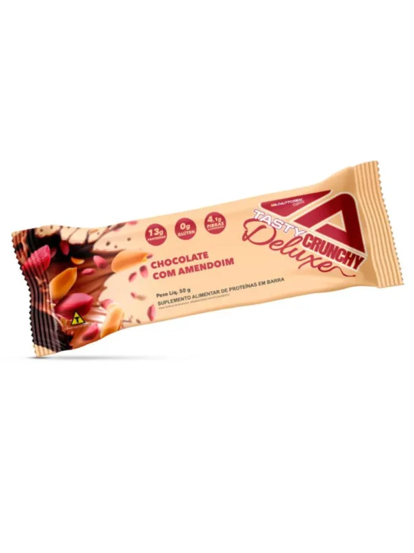 Tasty Crunchy Deluxe Chocolate com Amendoim 50g - Adaptogen