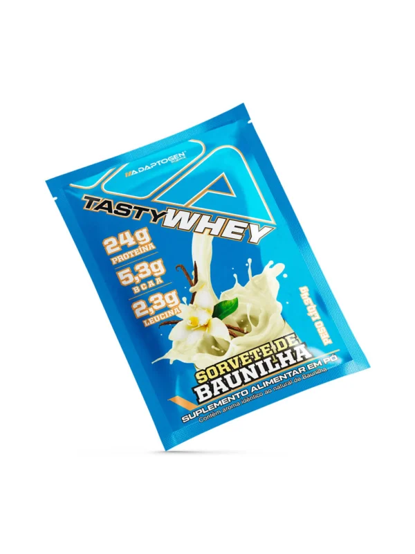 Tasty Whey 3W Gourmet 34g Baunilha Sachê - Adaptogen
