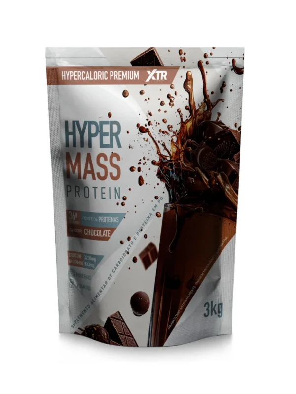 Hyper Mass Protein Sabor Chocolate 3Kg - XTR