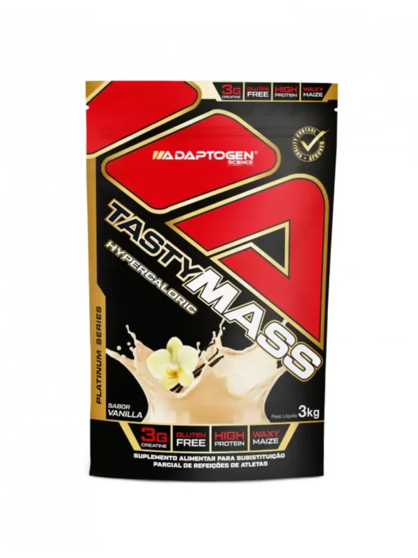Tasty Mass Hipercalórico Baunilha 3kg - Adaptogen
