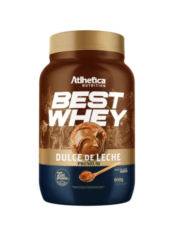 Best Whey Protein Dulce de Leche Premium 900g- Atlhetica