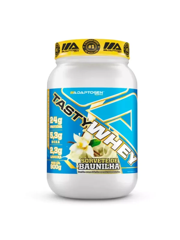 Tasty Whey 3W Gourmet Baunilha 900g - Adaptogen