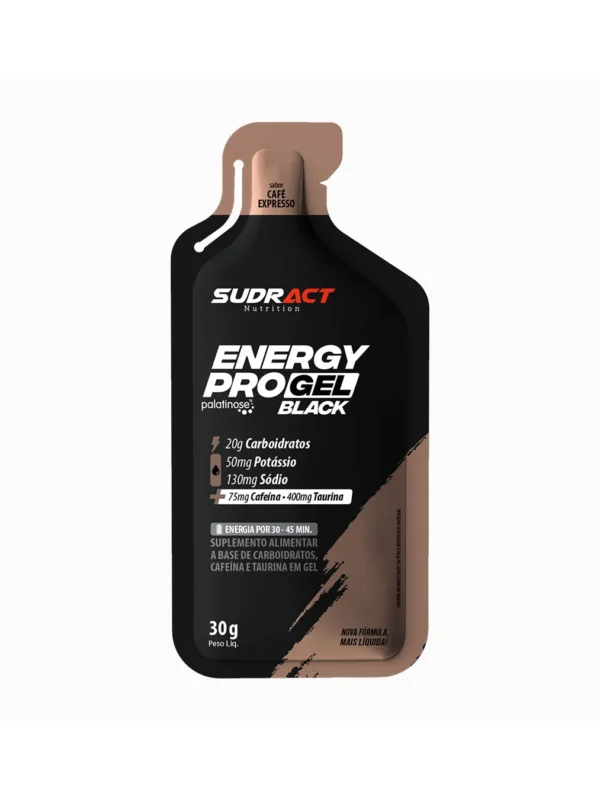 Energy Progel Black 30g Café Expresso - Sudract