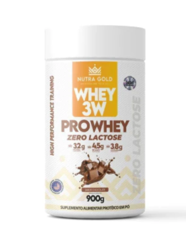 Whey Pro Zero Lactose Chocolate 900g - Nutra Gold