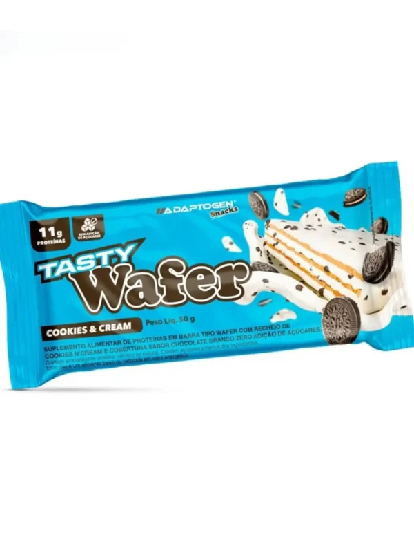 Tasty Wafer Cookies and Cream 50g - Adaptogen