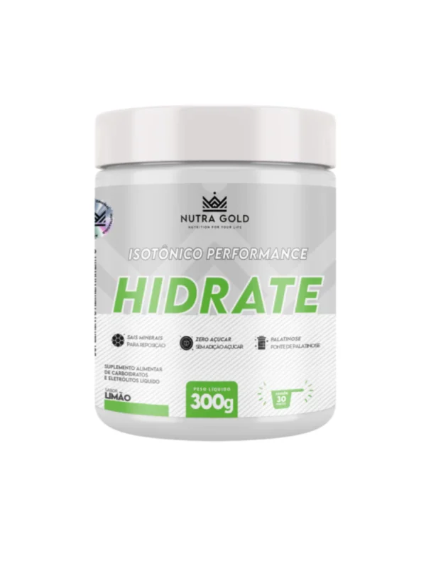 Hidrate em Pó Limão 300g  - Nutra Gold