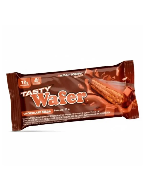 Tasty Wafer Chocolate Belga 50g - Adaptogen