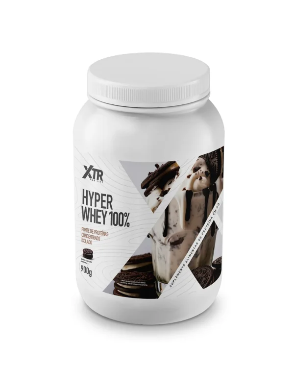 Hyper Whey 100% Sabor Cookies And Milk 900g - XTR
