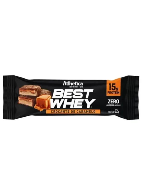 Best Whey Bar Chocolate Crocante 62g - Atlhetica