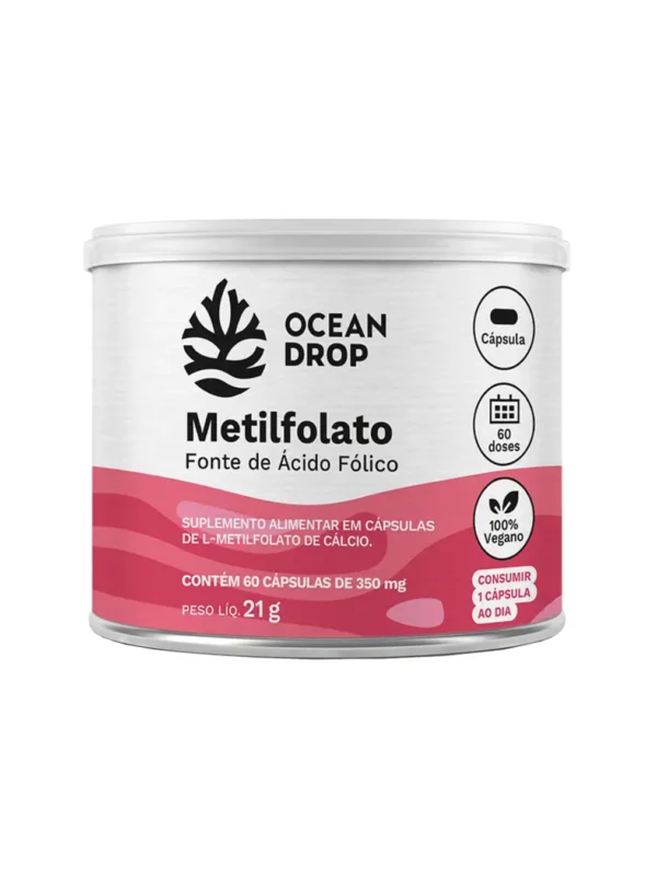 Metilfolato 60 caps - Ocean Drop