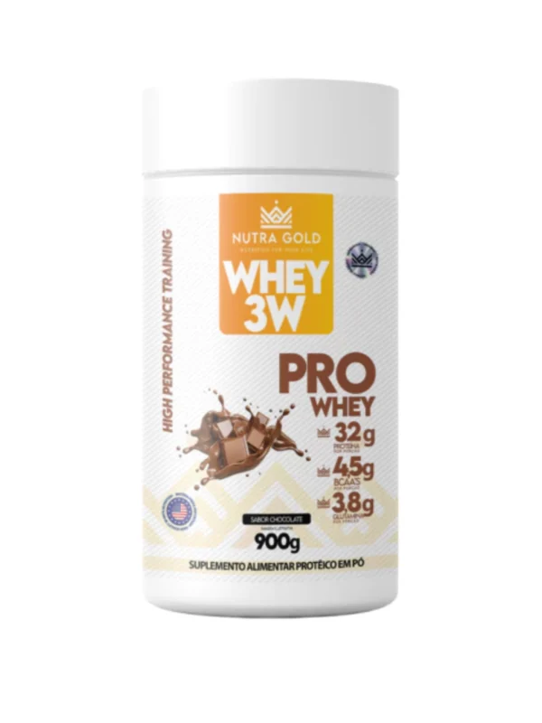 Whey Pro Chocolate Pote 900g - Nutra Gold