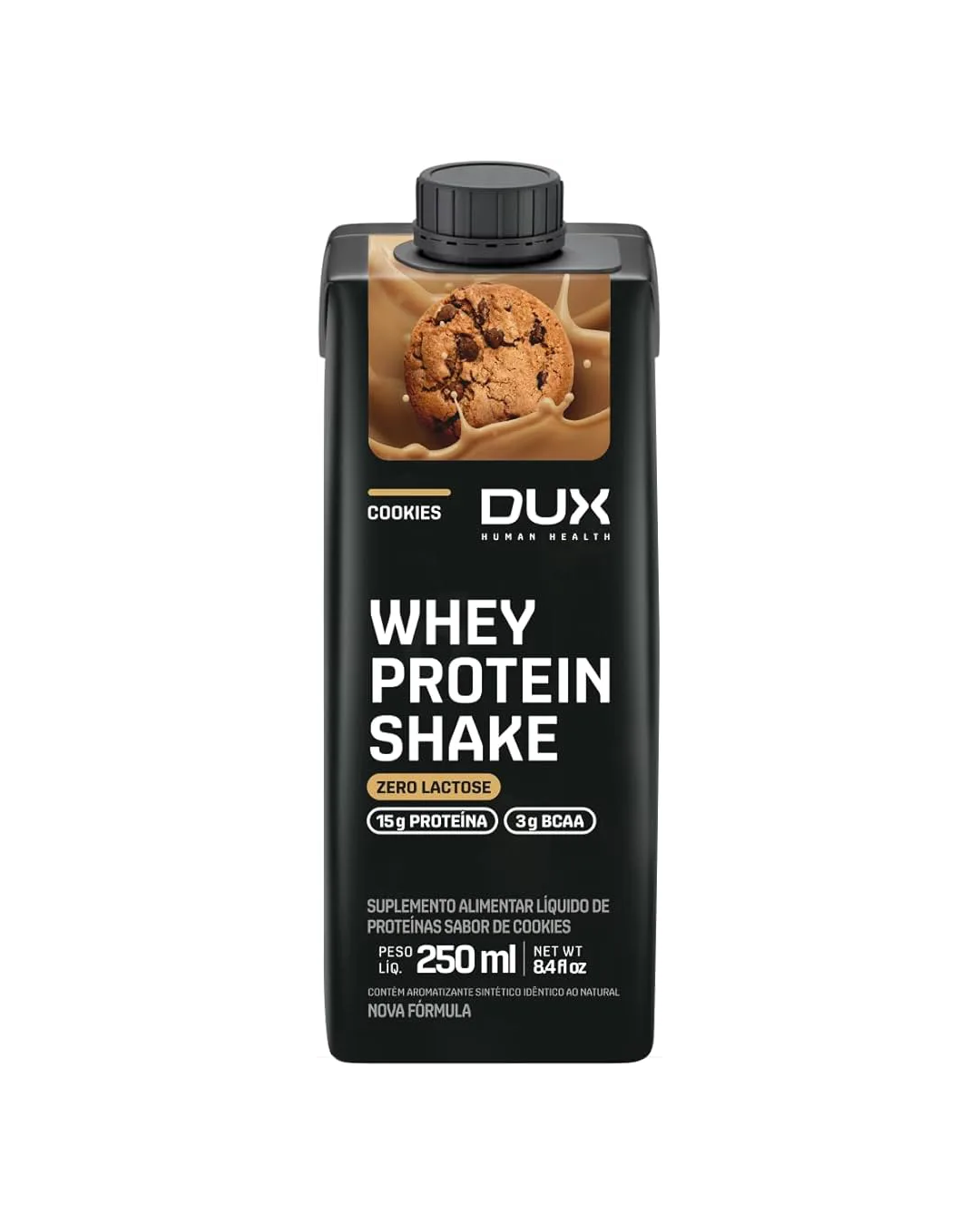 8dd366272a88dcb28f555a0dddc2534f.webp Shake 250 ml Cookies - Dux - Imagem 1