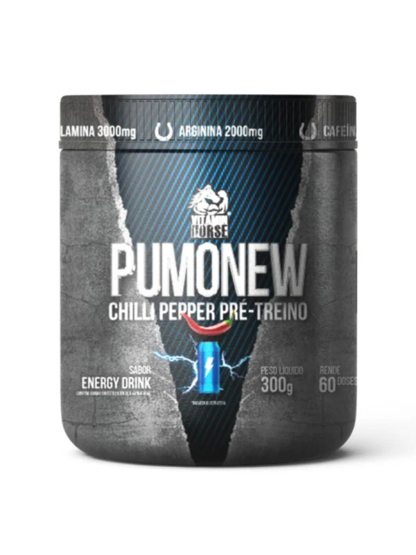 Pumonew Chilli Pepper Energy Drink 300g - Vitamin Horse