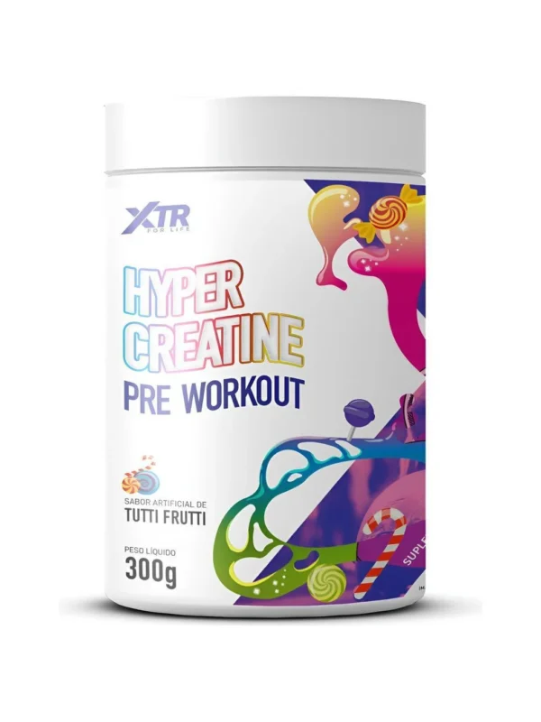 Hyper Creatine Pre Workout Tutti Frutti 300g - XTR