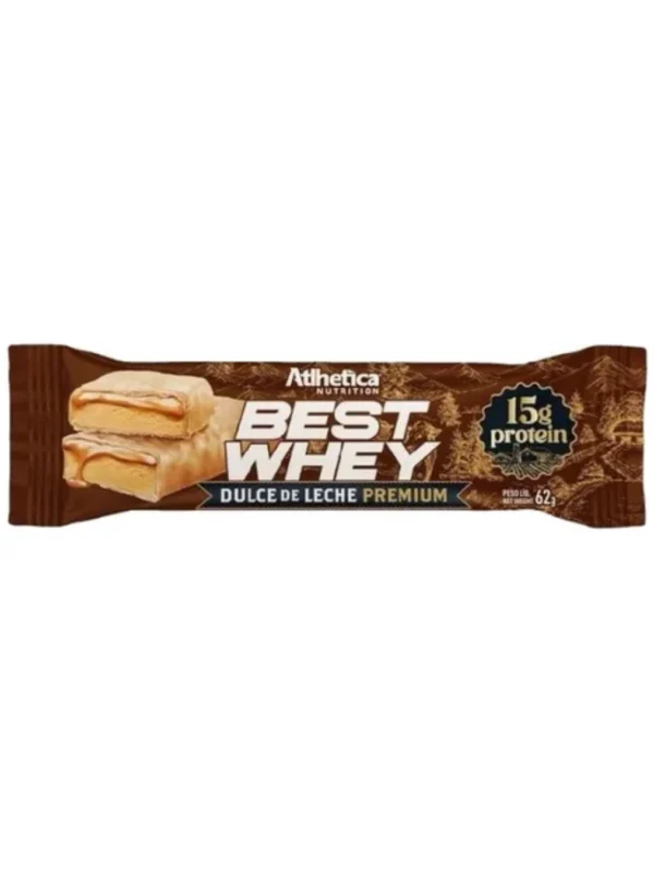 Best Whey Bar 62g Dulce de Leche Premium - Atlhetica